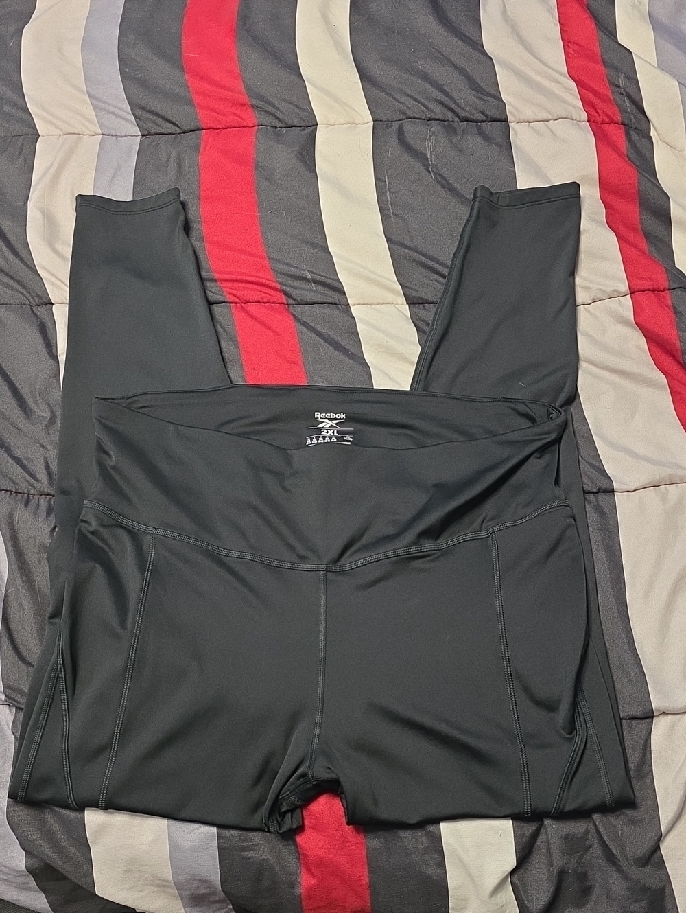 Reebok Black Full-Length Workout Leggings